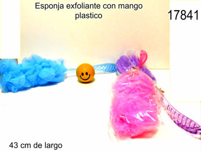 Imagen de ESPONJA DE BAÑO PARA ESPALDA CON MANGO 40CMS 7.24